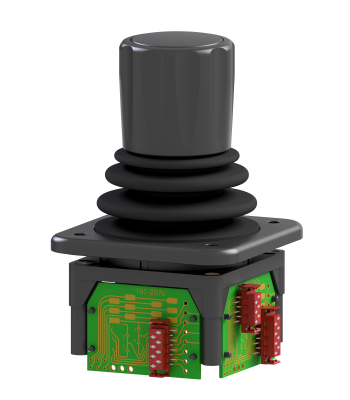 3-axis joystick for remote control with digital direction switch and conductive plastic