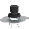 Systemsteuerungsjoystick, Drehgriff stufenlos, Taster, ohne Auslenkung, I2C